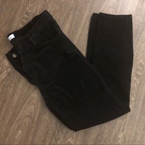 Loft black skinny cords